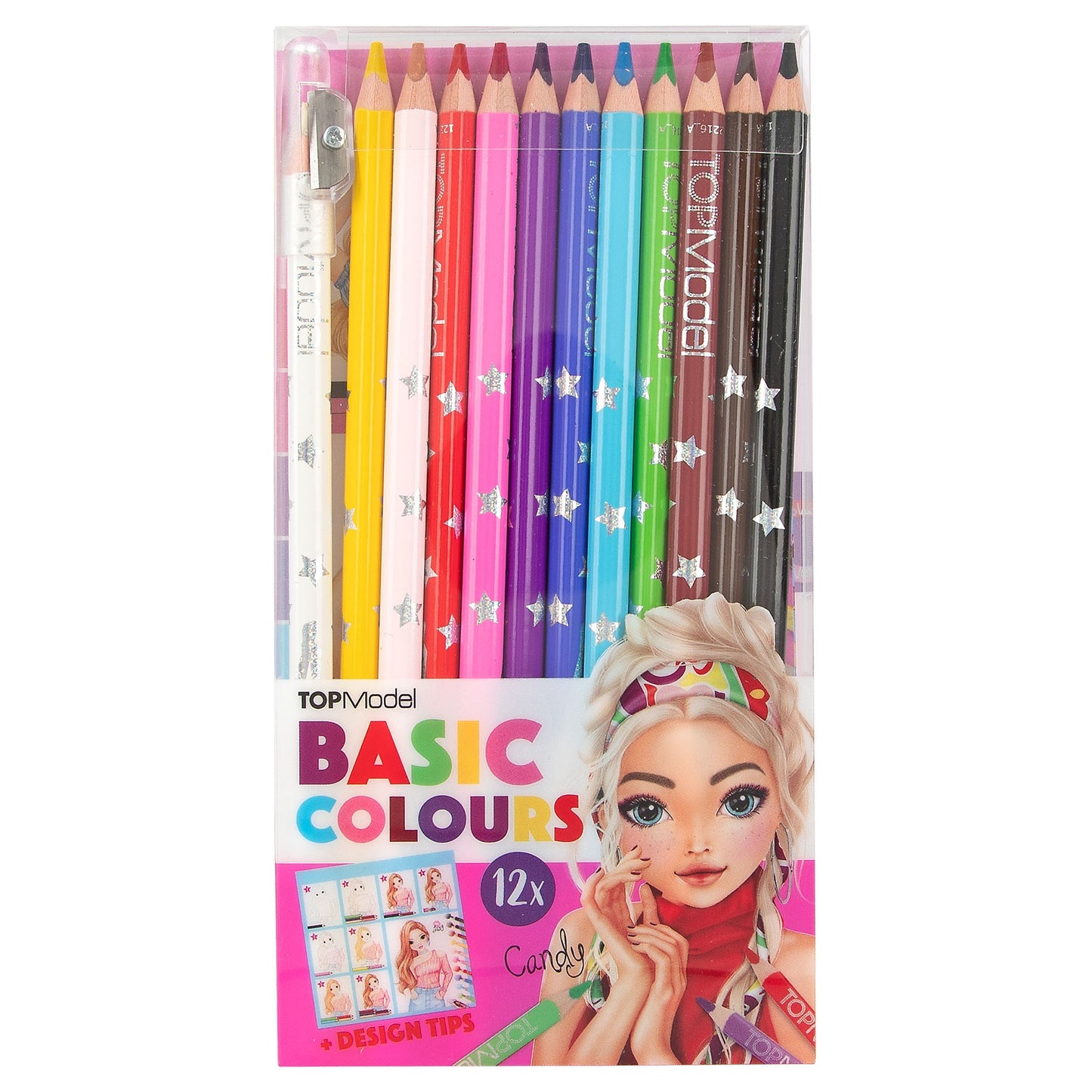 TOPModel Basic Colouring Pencil Set 12 Colours