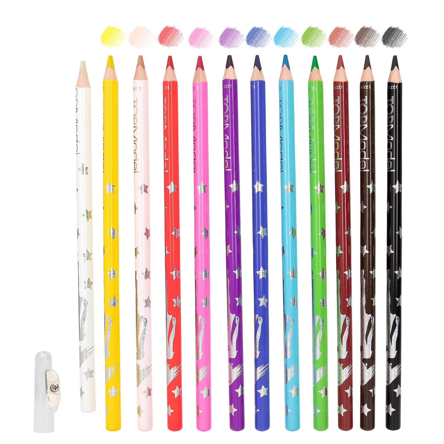 TOPModel Basic Colouring Pencil Set 12 Colours