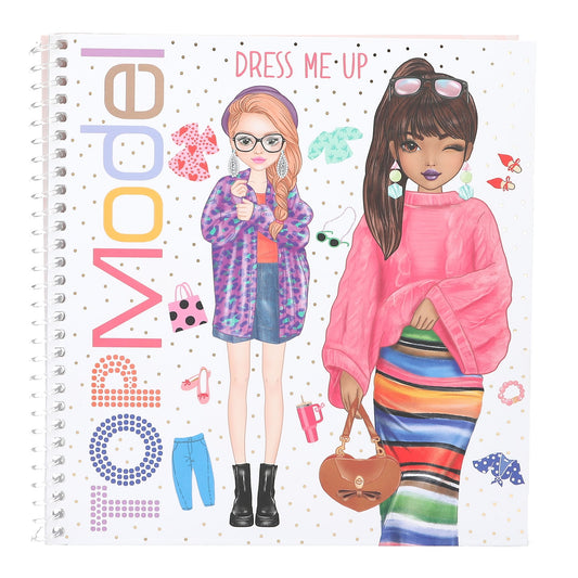 TOPModel Dress Me Up Sticker Book