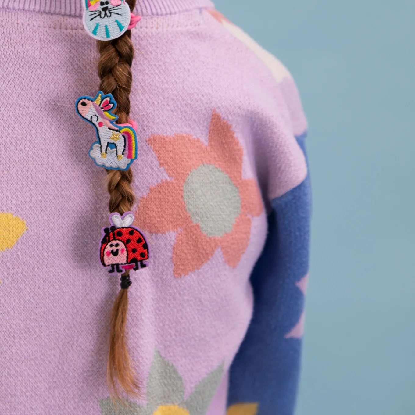 Hair Elastics (4 Pack) - Ladybird, Toadstool, Heart