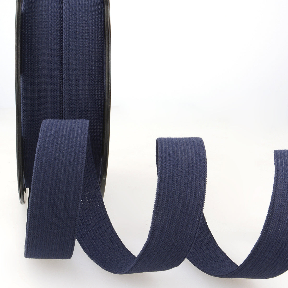 Elastic Ribbon 20mm - Navy Blue