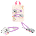Princess Mimi Silver Clouds Hairclips