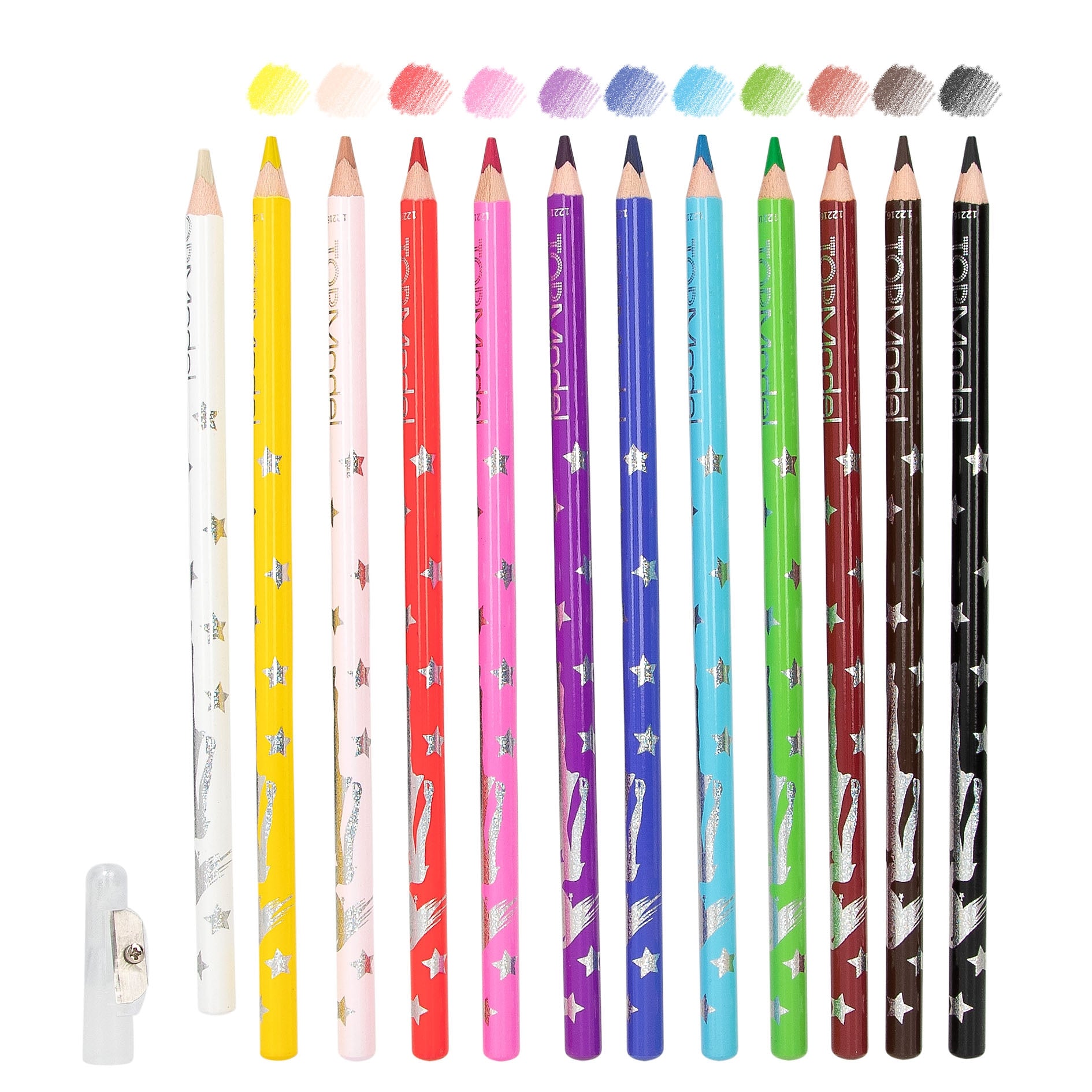 TOPModel Basic Colouring Pencil Set 12 Colours