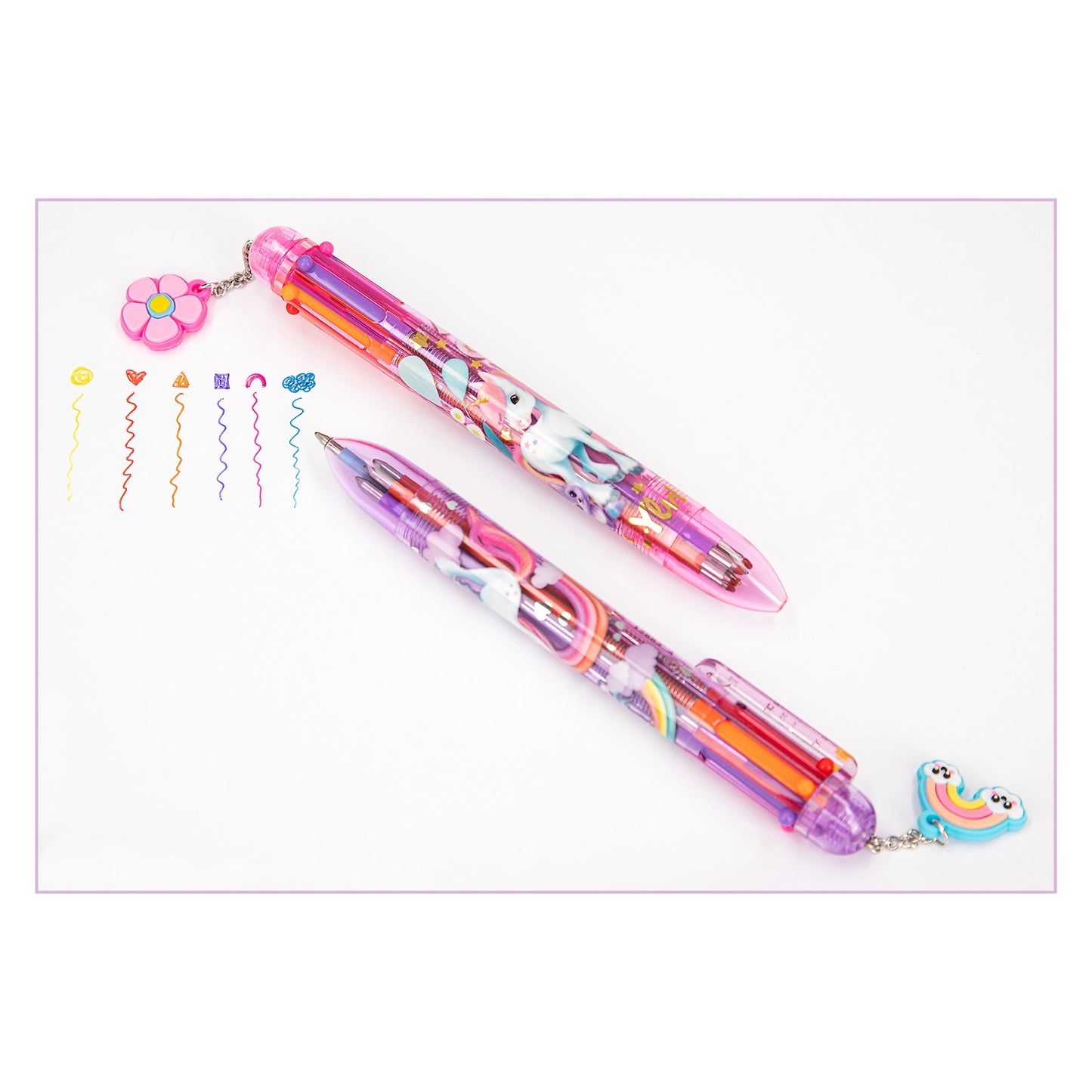 Ylvi Unicorn Gel Pen 6 Colours