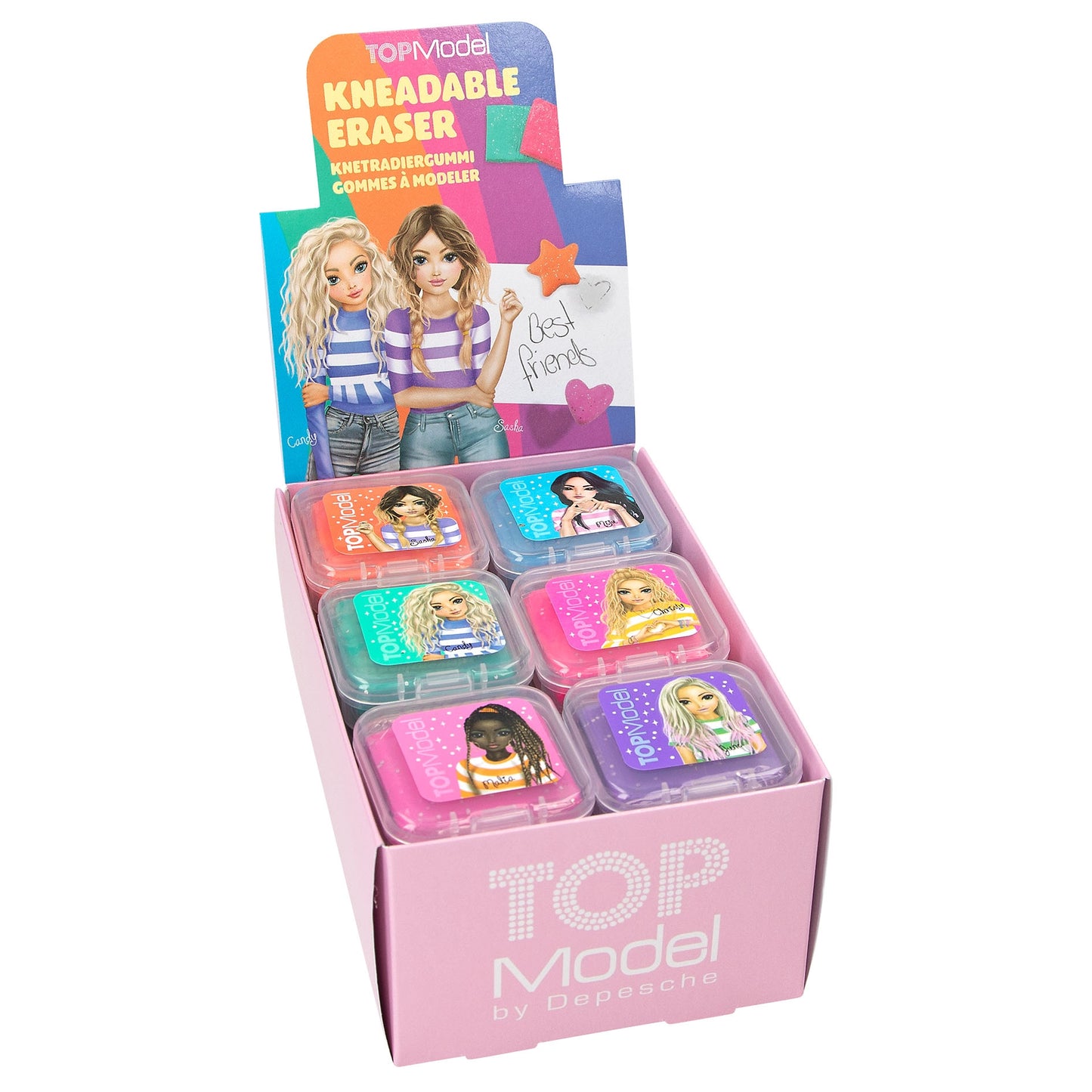 TOPModel Kneadable Eraser Neon
