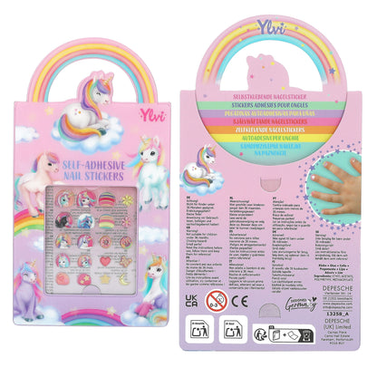 Ylvi Nail Sticker Pink