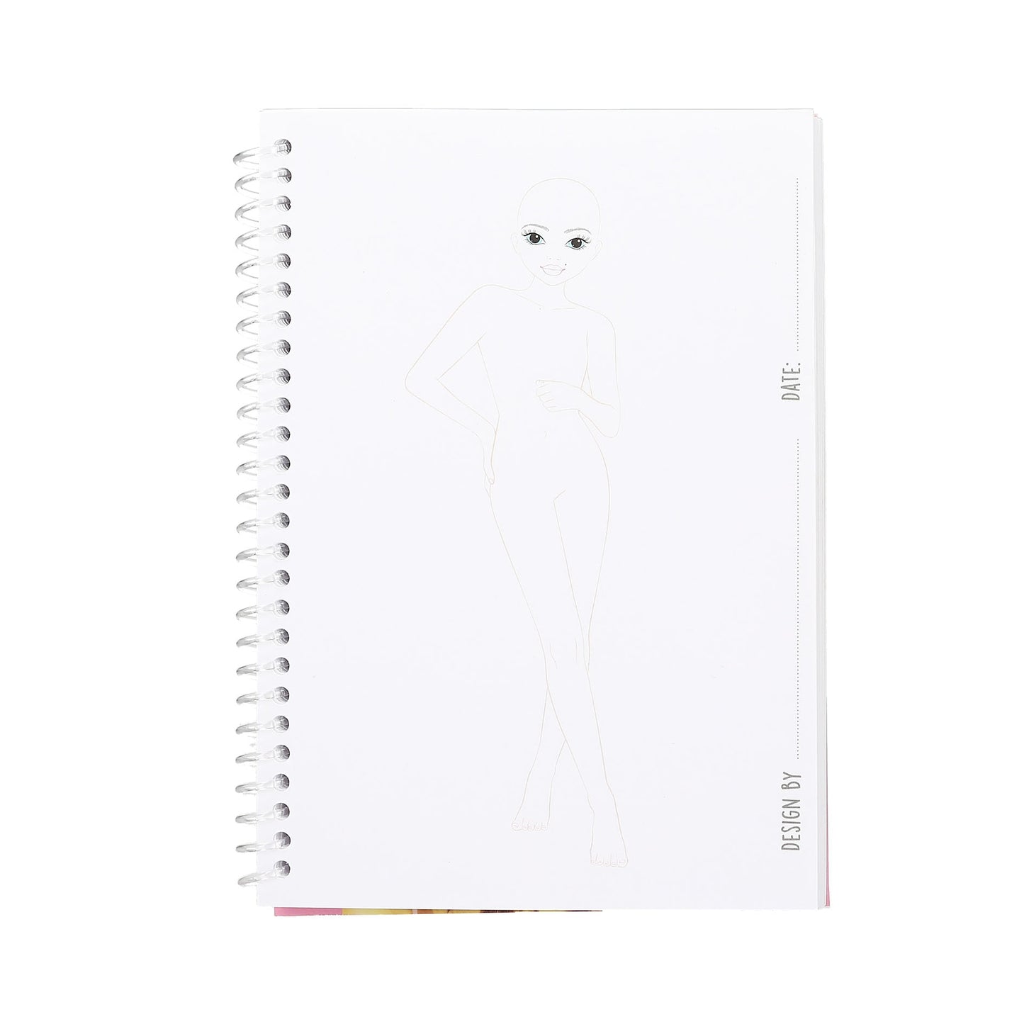 TOPModel Pocket Colouring Book