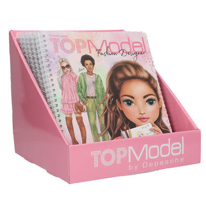 TOPModel Colouring Book Fashion Designer