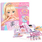 TOPModel T-Shirt Designer Colouring Book