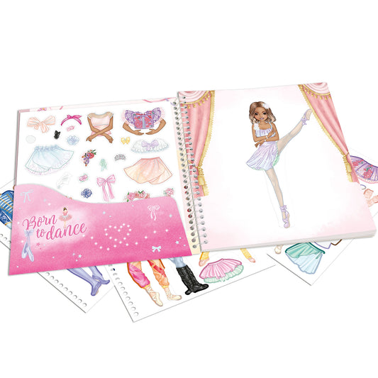 TOPModel Dress Me Up Sticker Book Ballet