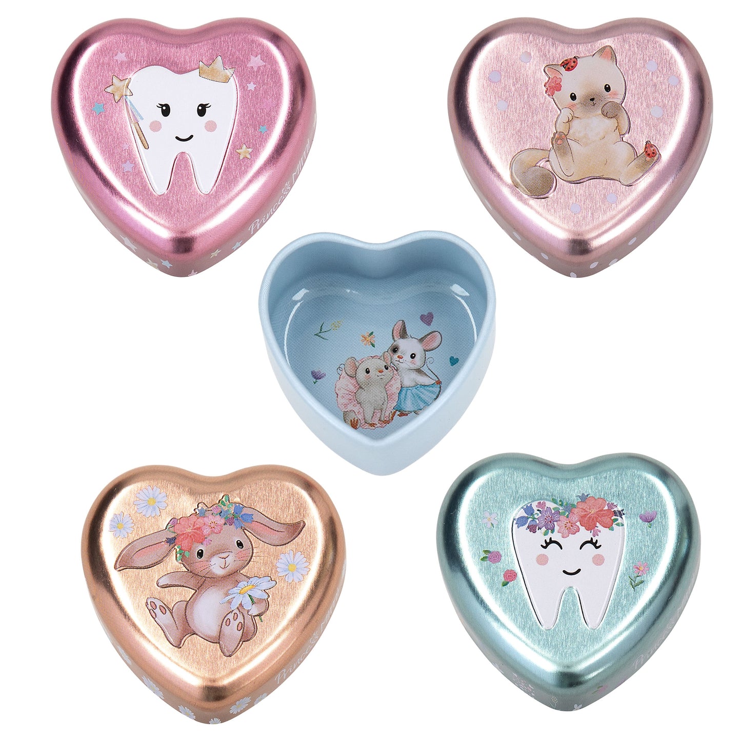 Princess Mimi Small Heartshaped Tin