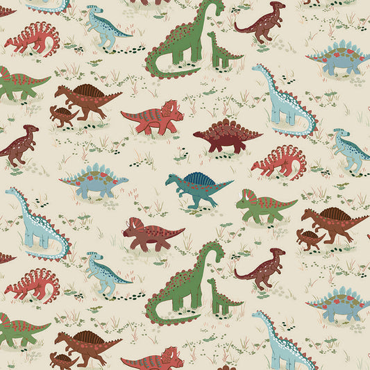 Makower Prehistoric Roam - Cream