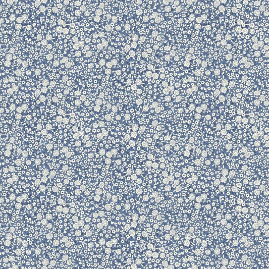 Makower Petite Fleur Blossom - Blue