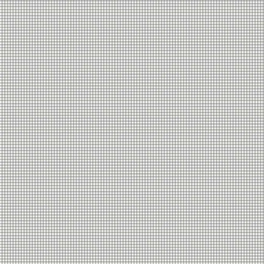 Makower Little Ones Gingham - Grey