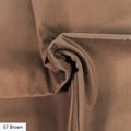 Make + Believe - Organic Premium Solid Cotton, Brown