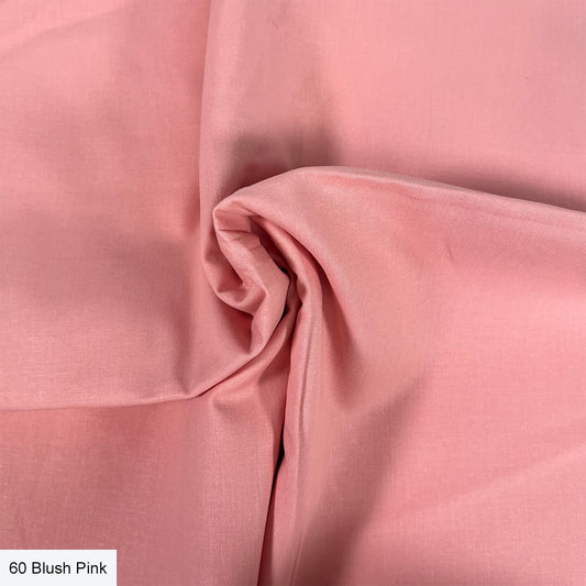 Make + Believe - Organic Premium Solid Cotton, Blush Pink