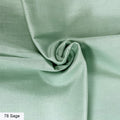 Make + Believe - Organic Premium Solid Cotton, Sage