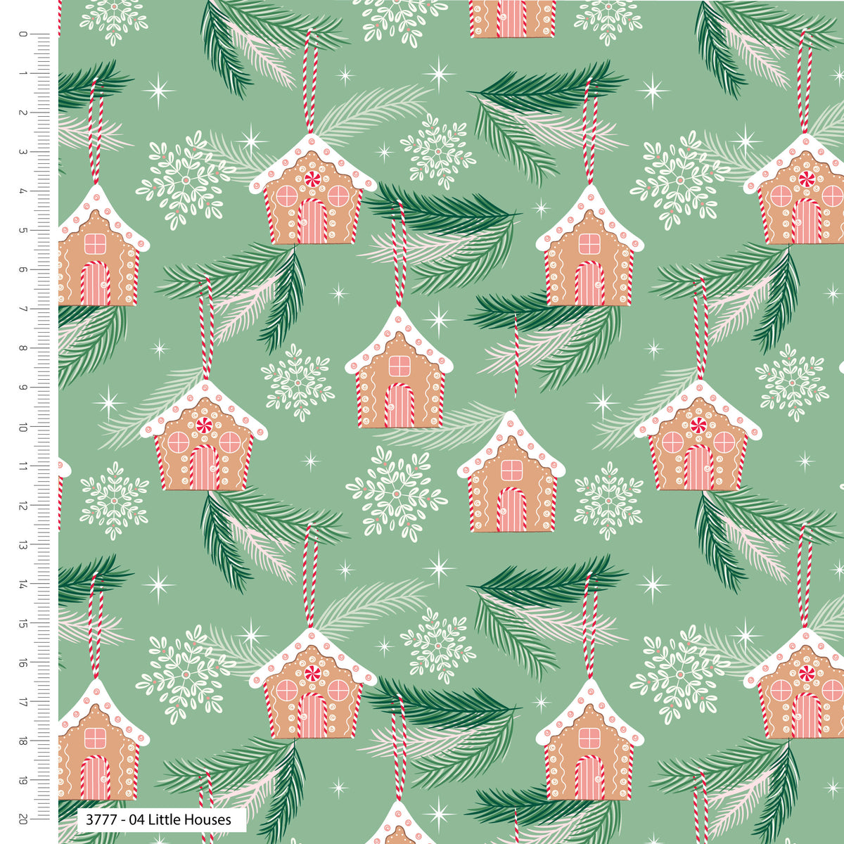 Craft Cotton Co - Baubles & Bows, Little Houses