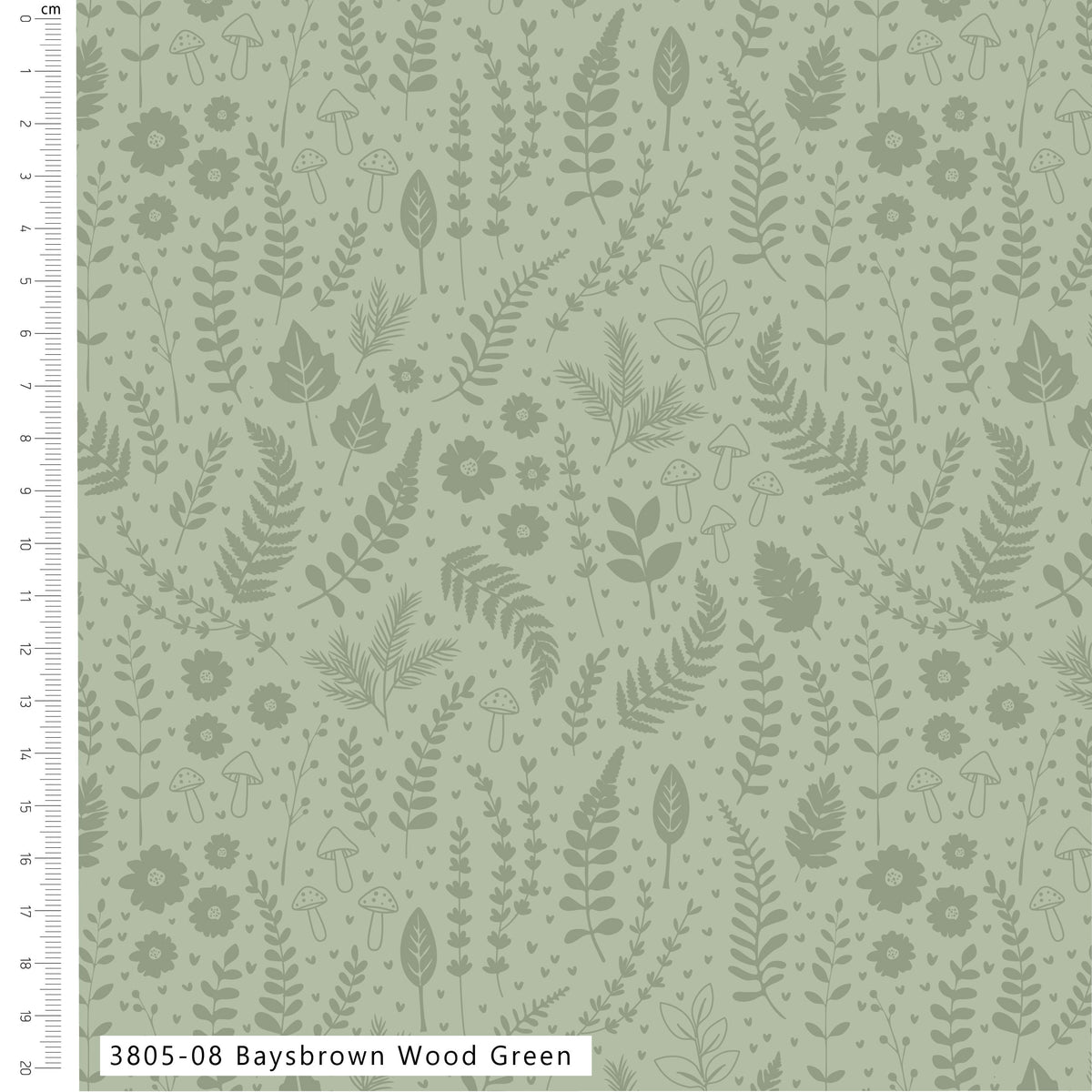 Craft Cotton Co - Langdale Valley Baysbrown Wood Green