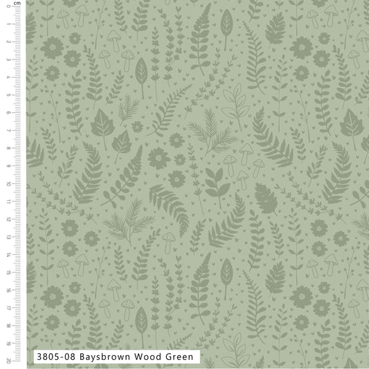 Craft Cotton Co - Langdale Valley Baysbrown Wood Green