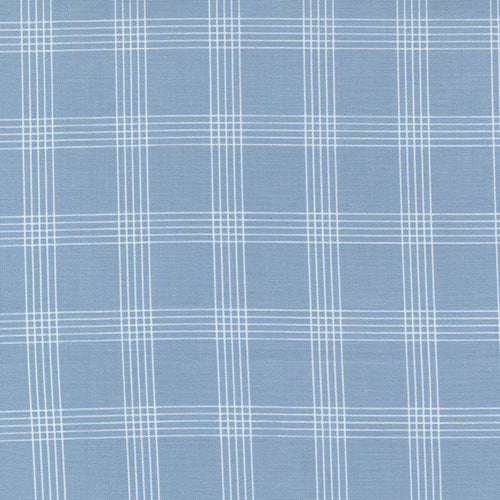 Moda - Nantucket Summer, Check, Light Blue