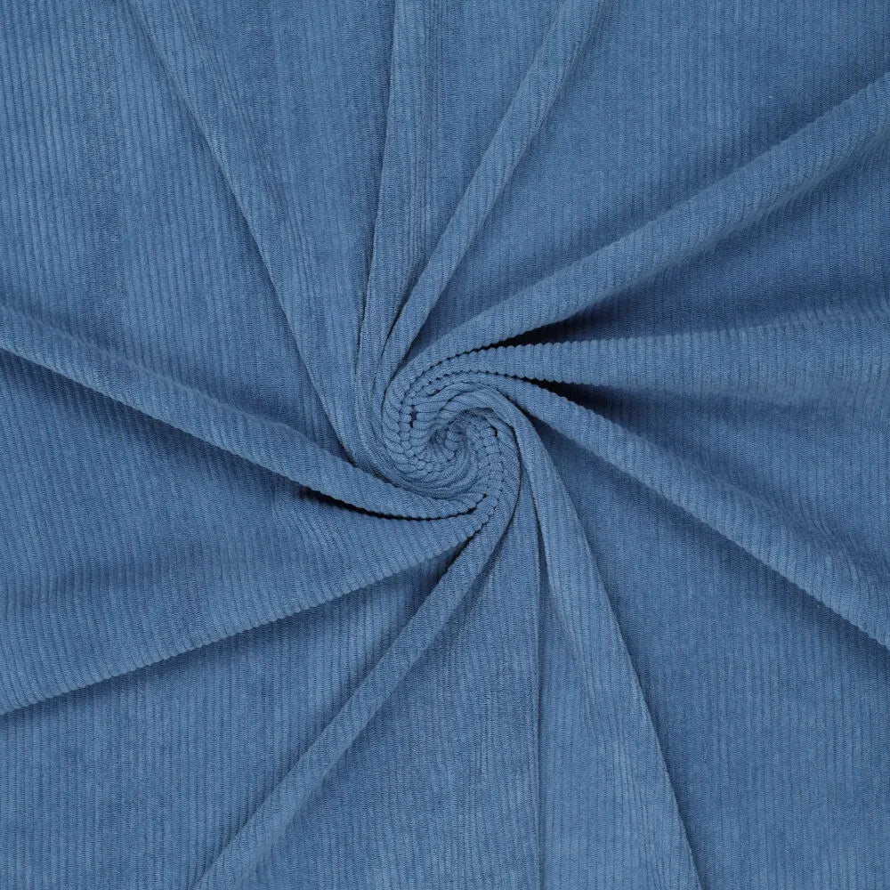 Knipidee Cotton Touch Corduroy - Cord Blue