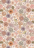 Lewis & Irene Large Autumn Floral - Stone