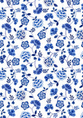 Lewis & Irene Inky Floral Trails - Cream