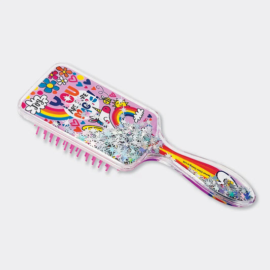 Unicorn - Joyful Little Children's Hairbrush With Sparkles