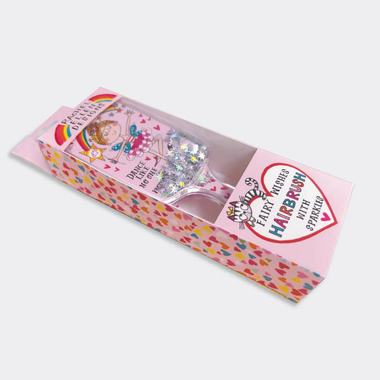 Fairy Wishes Children's Hairbrush With Sparkles