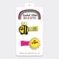 Hair Clips (2 Pack) - Bee & Flower