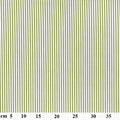 John Louden - Yarn Dyed Cotton, 3mm Stripes, Green