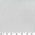 John Louden - Yarn Dyed Cotton, 3mm Stripes, Grey