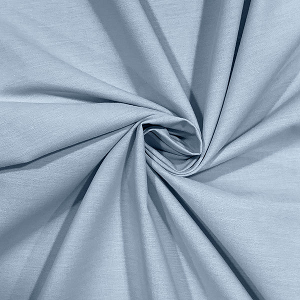John Louden - Yarn Dyed, Cotton Chambray, Blue