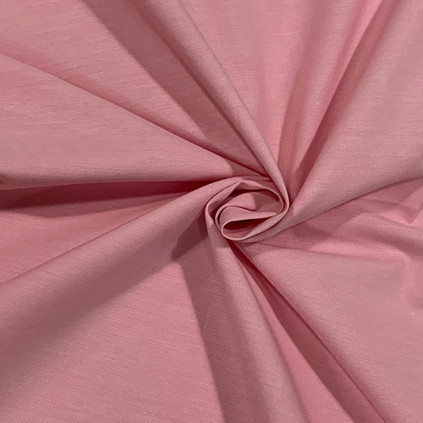 John Louden - Yarn Dyed, Cotton Chambray, Pink