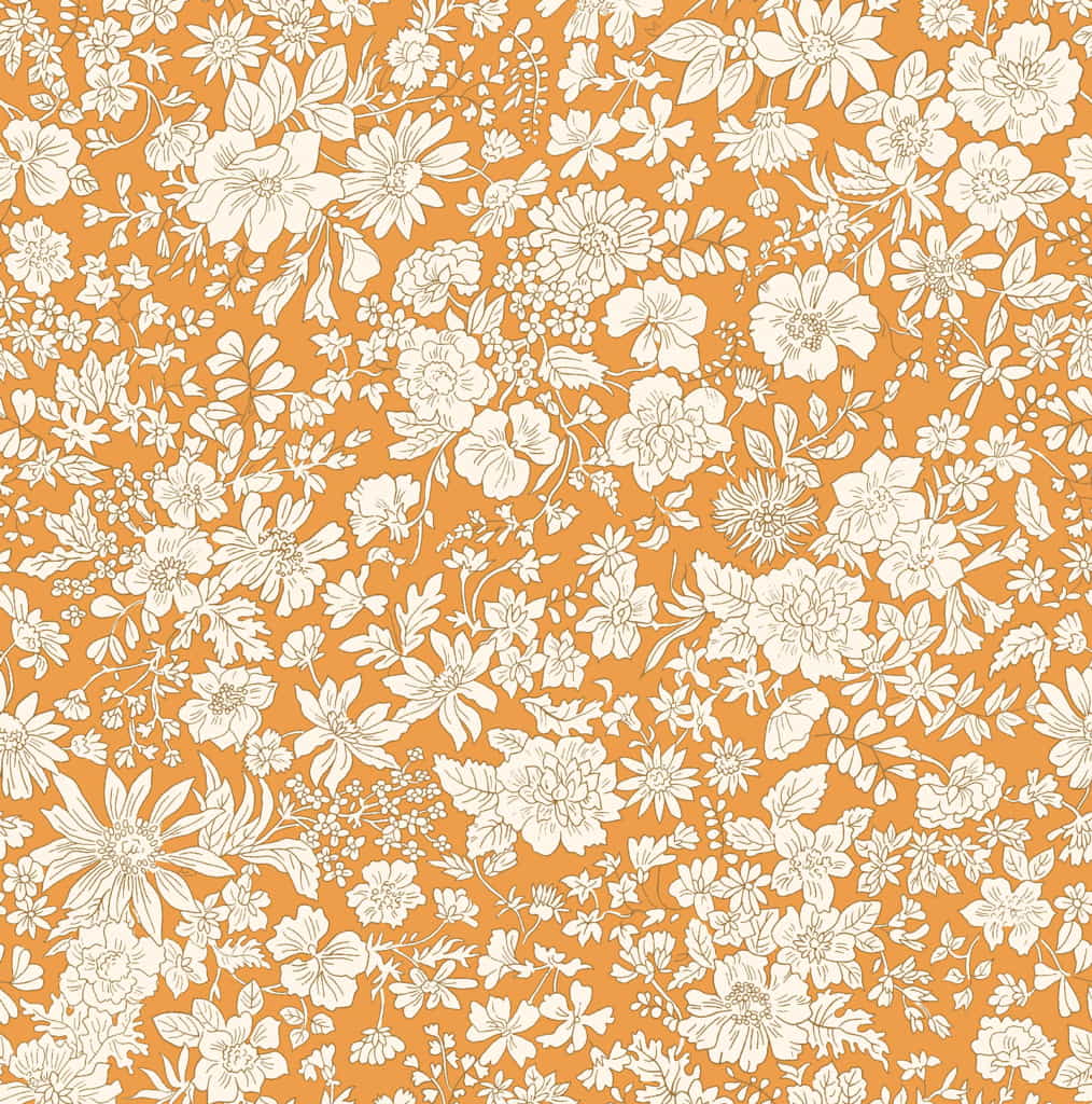 Liberty Fabrics - Emily Belle Brights, Fat Quarter, Saffron
