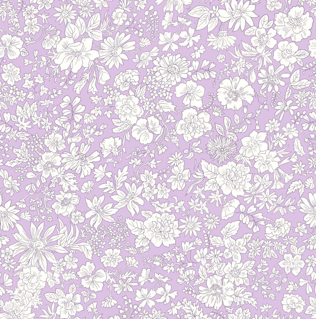 Liberty Fabrics - Emily Belle Brights, Fat Quarter, Violet