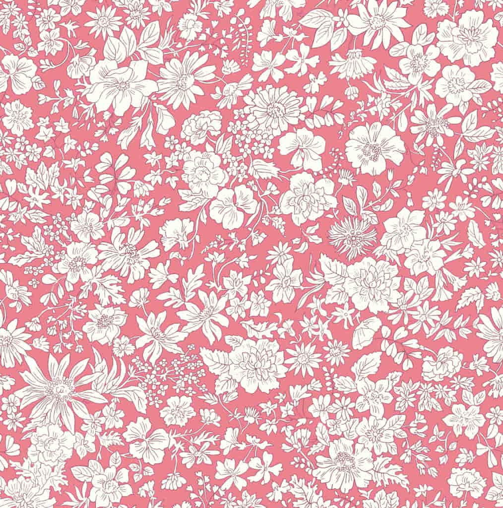 Liberty Fabrics - Emily Belle Brights, Fat Quarter, Watermelon