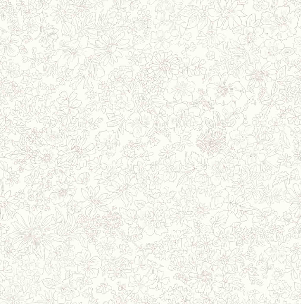 Liberty Fabrics - Emily Belle Neutrals, Fat Quarter, Ivory