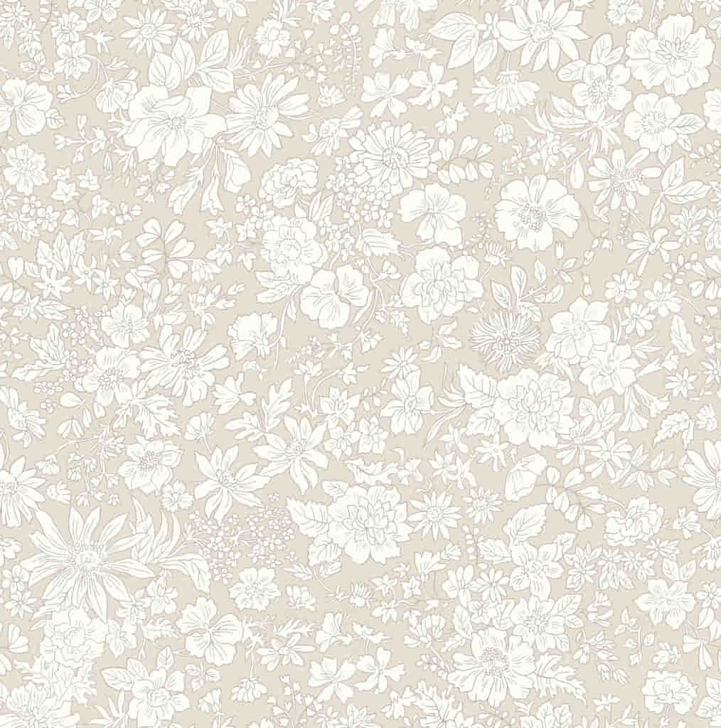 Liberty Fabrics - Emily Belle Neutrals, Fat Quarter, Parchment
