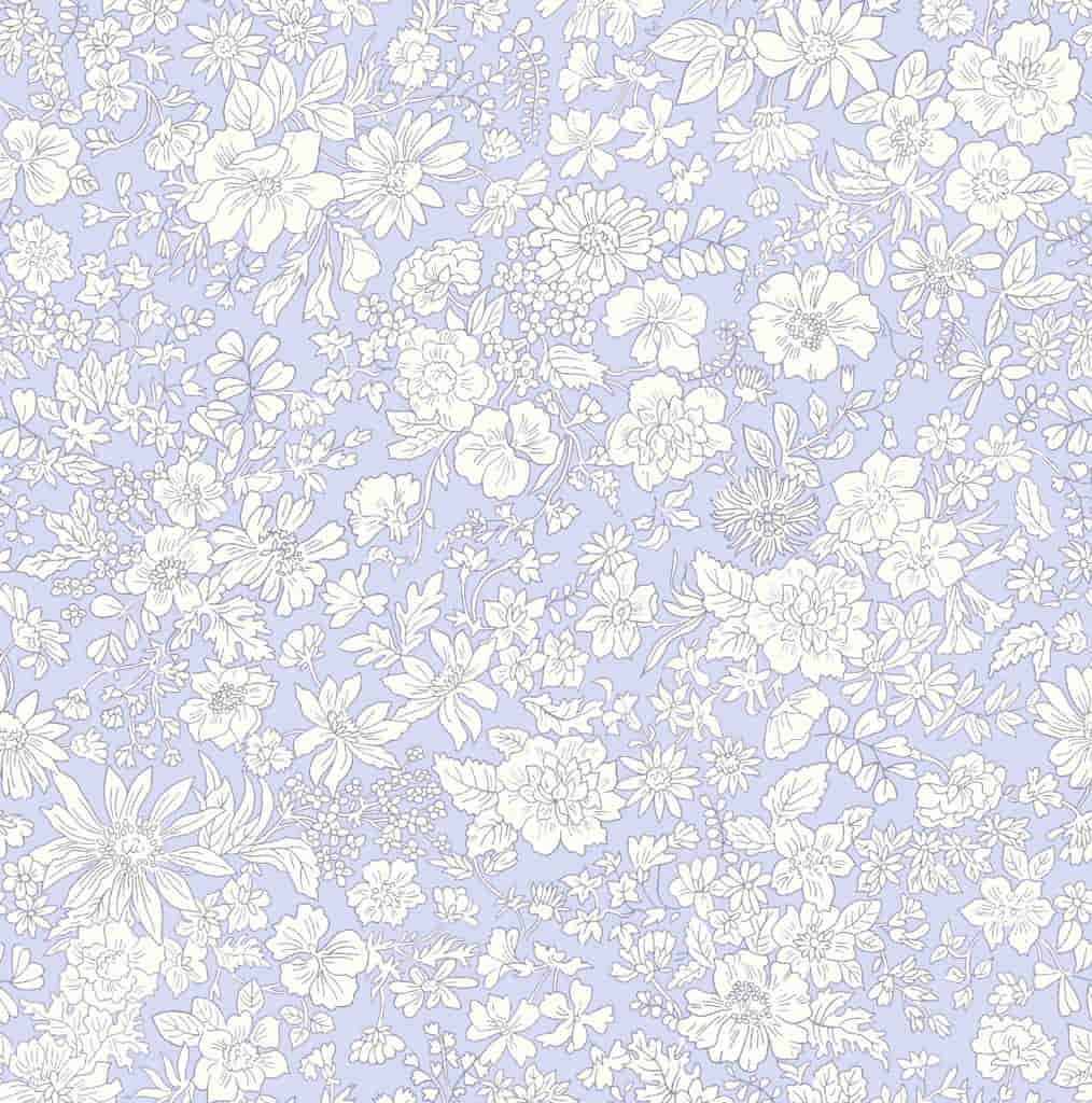 Liberty Fabrics - Emily Belle Neutrals, Fat Quarter, Lilac