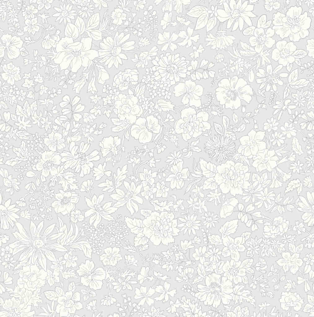 Liberty Fabrics - Emily Belle Neutrals, Fat Quarter, Silver Birch