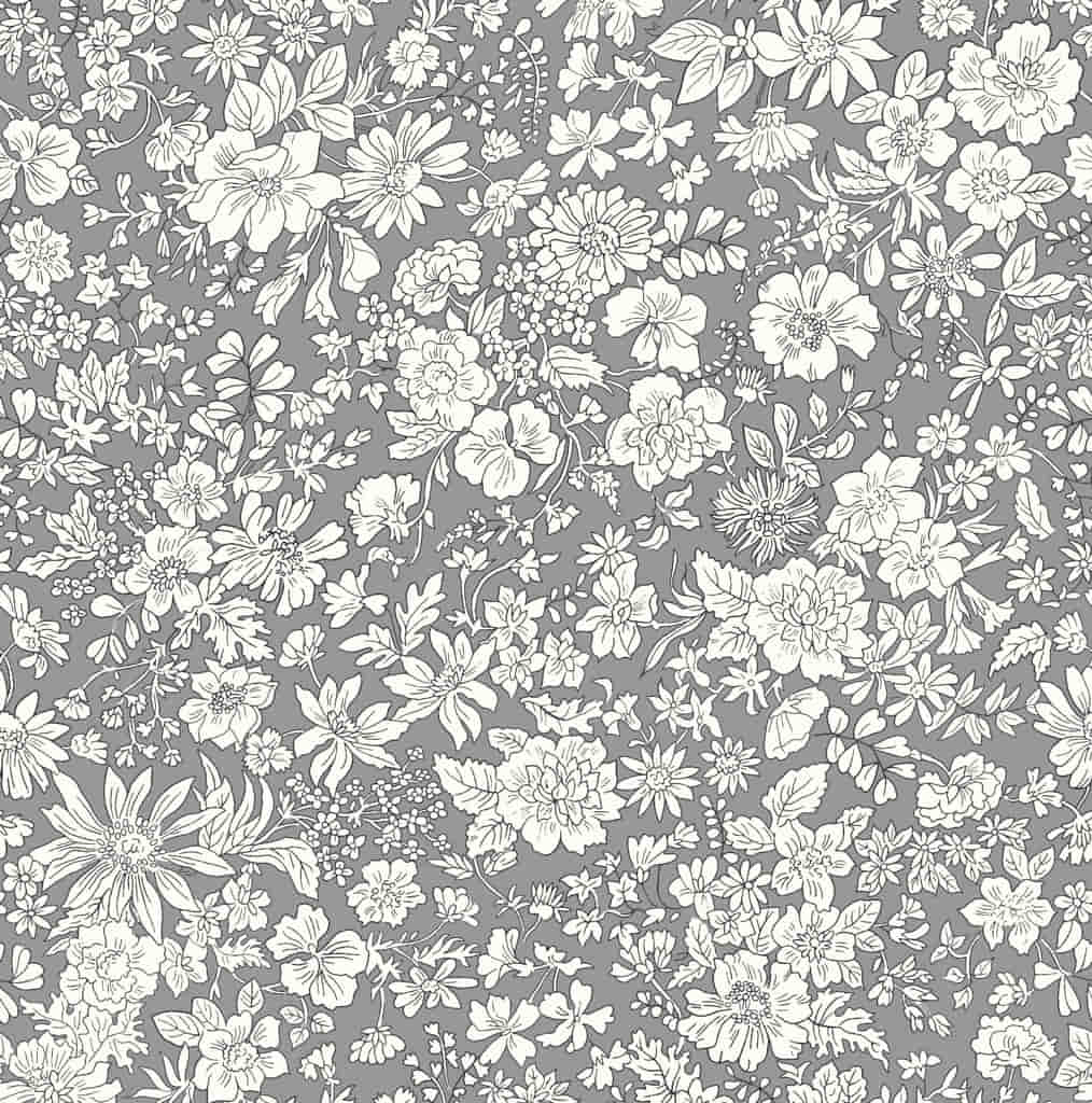 Liberty Fabrics - Emily Belle Neutrals, Fat Quarter, Lead