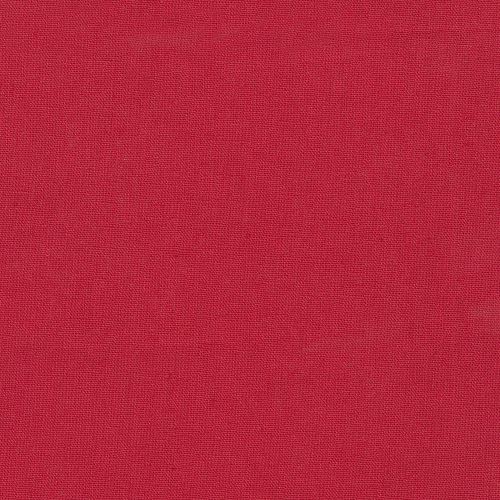 Robert Kaufman Essex Linen - Crimson