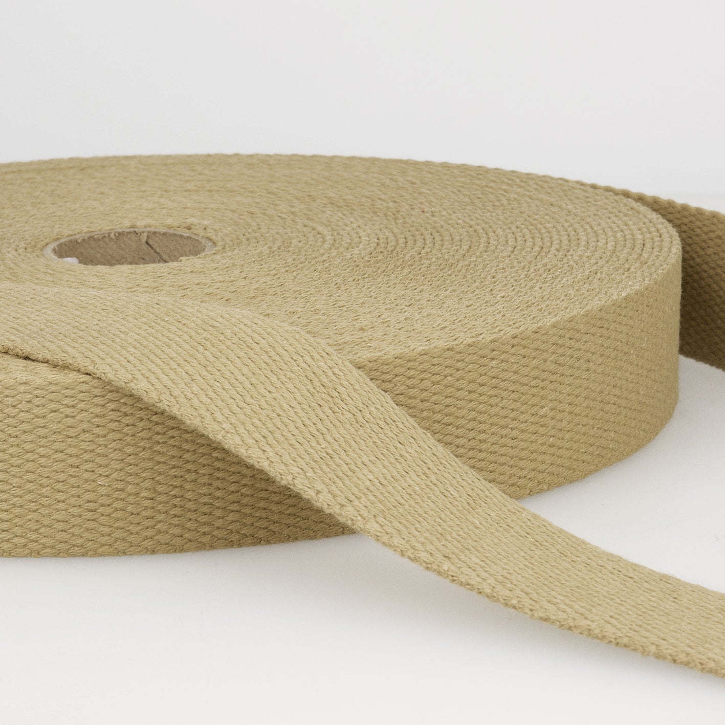 Webbing Linen White - Width 40mm
