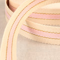 Metallic Webbing Rose Pink - Width 30mm