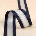 Metallic Webbing Navy - Width 30mm