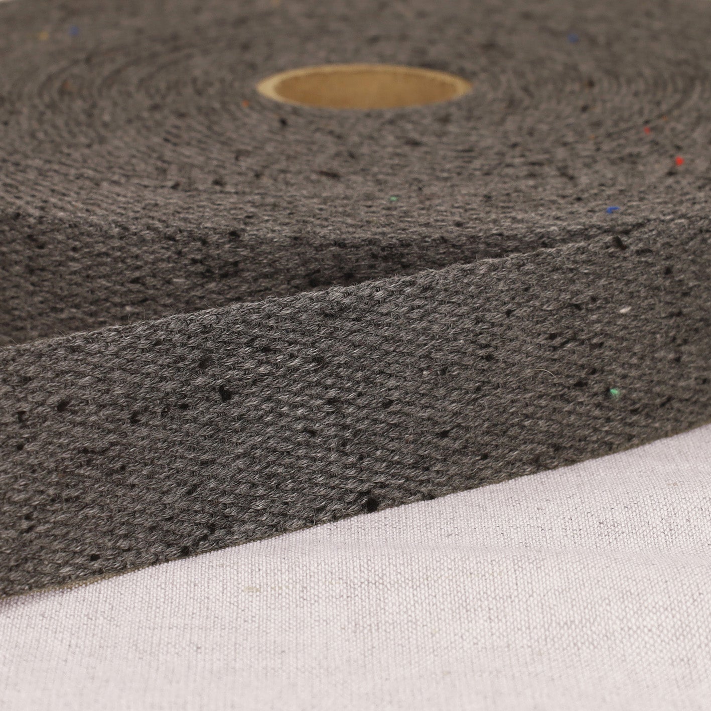 Mottled Webbing Black - Width 30mm