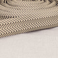Herringbone Webbing Medium Grey - Width 38mm