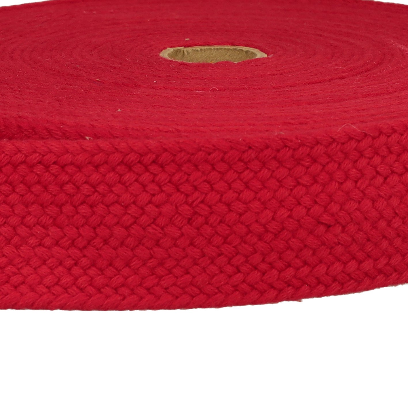 Braided Webbing Red - Width 40mm